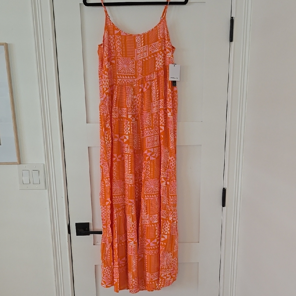 O'Neill Orange Maxi Dress